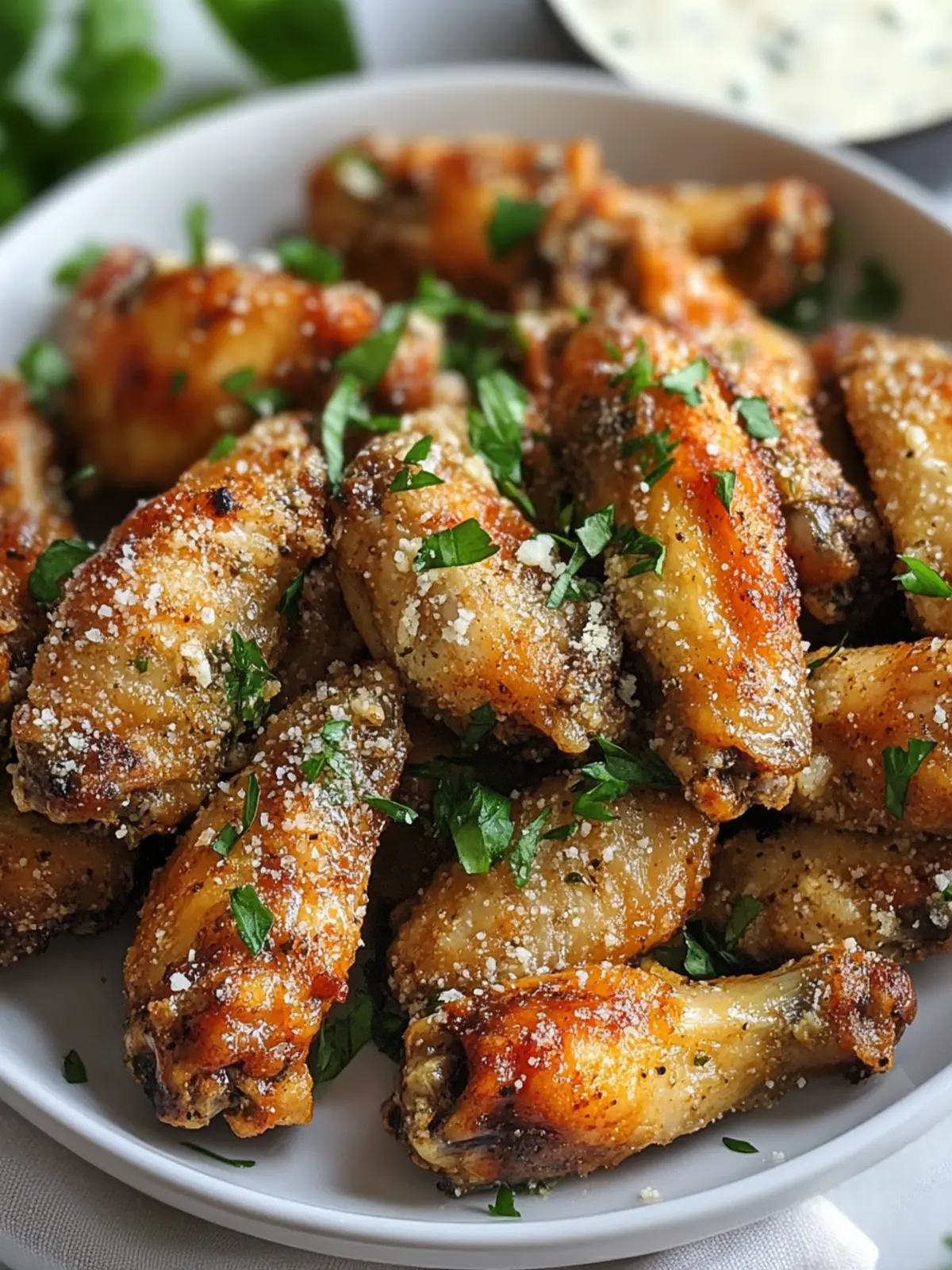 Crispy Garlic Parmesan Chicken Wings in Just 45 Minutes 5 Garlic Parmesan Chicken Wings