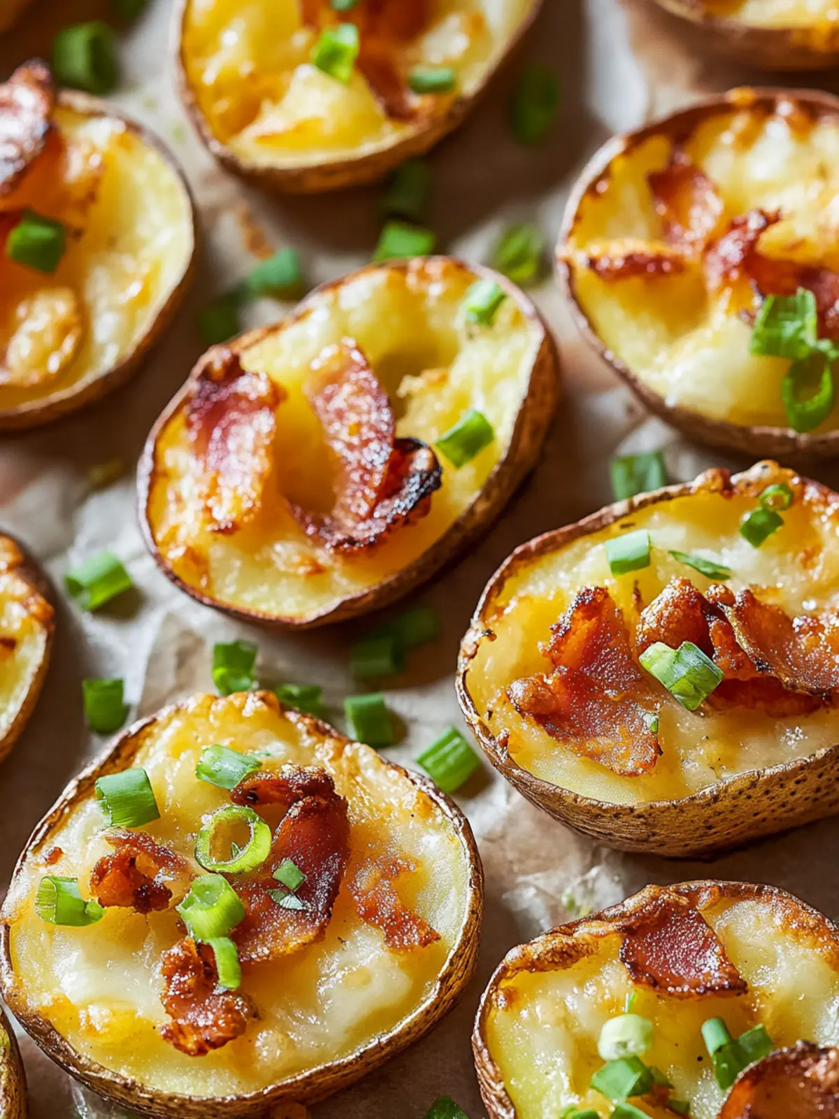 Crispy Potato Skin Bites: Perfect for Game Day Fun 5 Potato Skin Bites