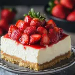 Strawberry Topped Cheesecake: Your New Favorite Dessert Delight 4 Strawberry Topped Cheesecake