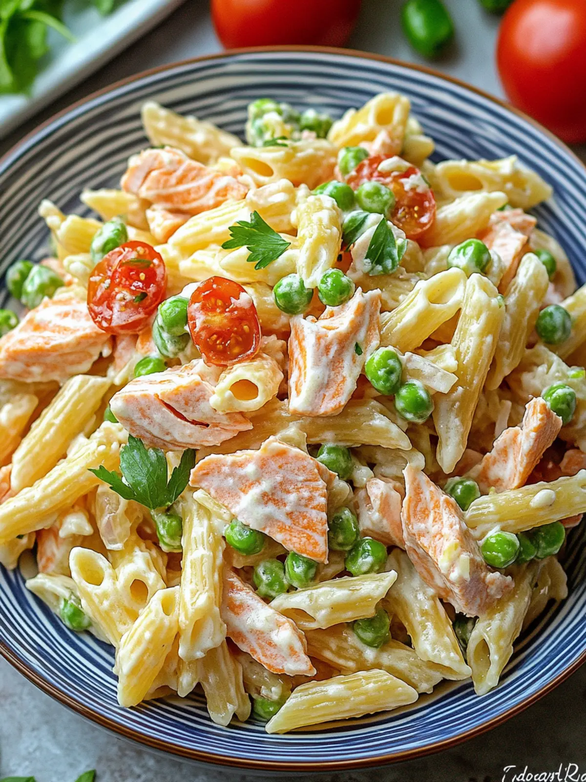 Delicious Cold Salmon Pasta Salad That's a Healthy Breeze 2 Cold Salmon Pasta Salad