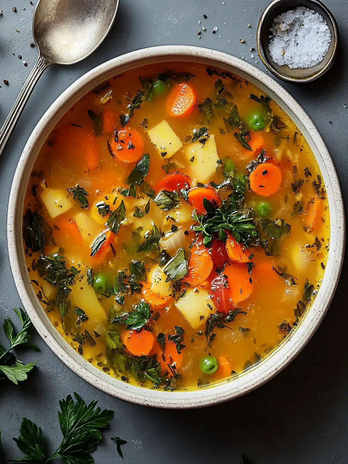 Vibrant Vegetable Soup: A Cozy Bowl of Goodness 5 Vegetable Soup