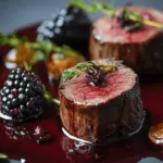 Savory Venison Tenderloin with Blackberry Reduction Bliss 3 Venison Tenderloin with Blackberry Reduction