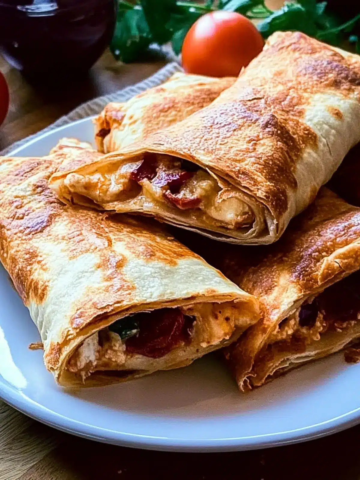 Irresistible Tortilla Stromboli Perfect for Quick Lunches 4 Tortilla Stromboli