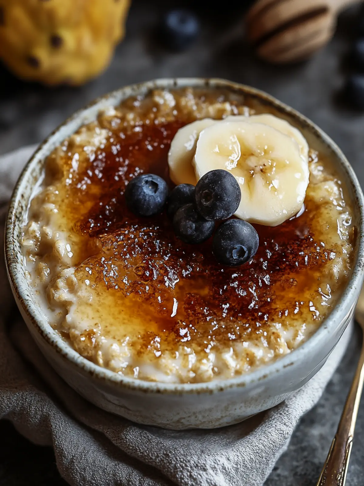 Decadent Honey Crème Brûlée Oatmeal for Cozy Mornings 2 Honey Crème Brûlée Oatmeal