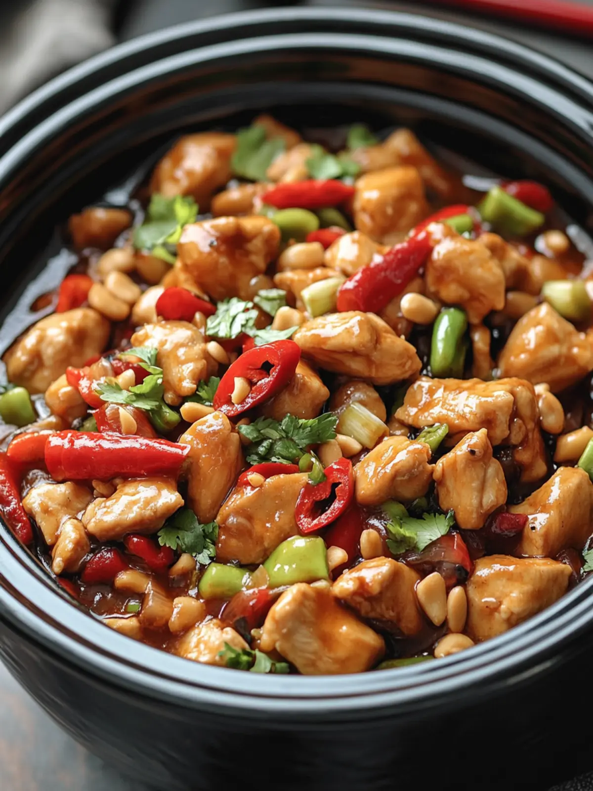Crockpot Kung Pao Chicken for Effortless Weeknight Dinners 5 Crockpot Kung Pao Chicken
