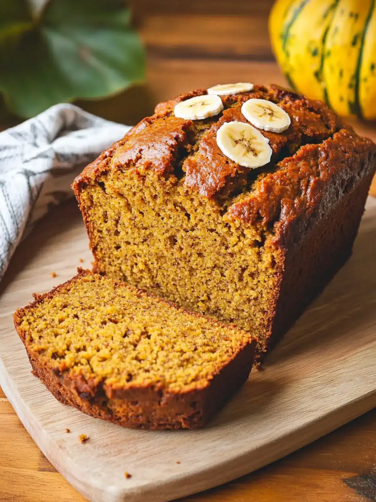 Peanut Butter & Jelly Banana Bread