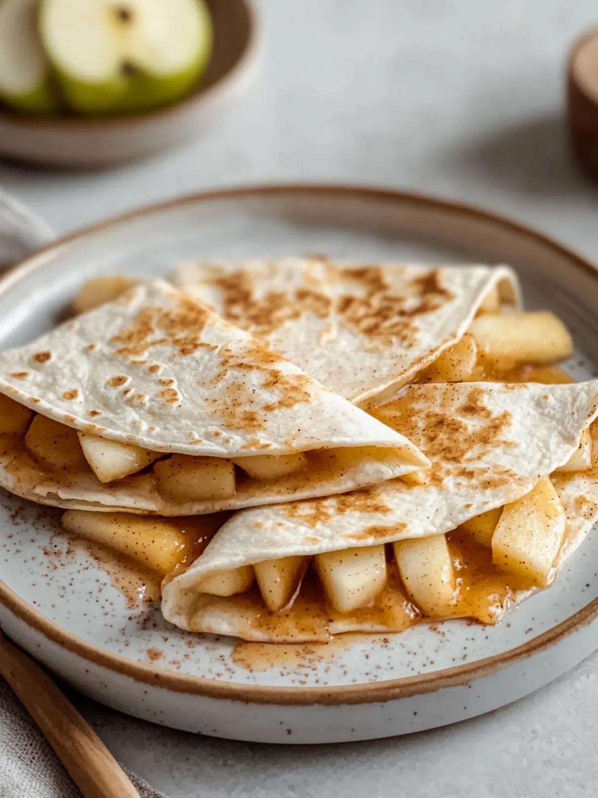 Delicious Apple Cinnamon Breakfast Quesadillas Ready in Minutes 4 Apple Cinnamon Breakfast Quesadillas
