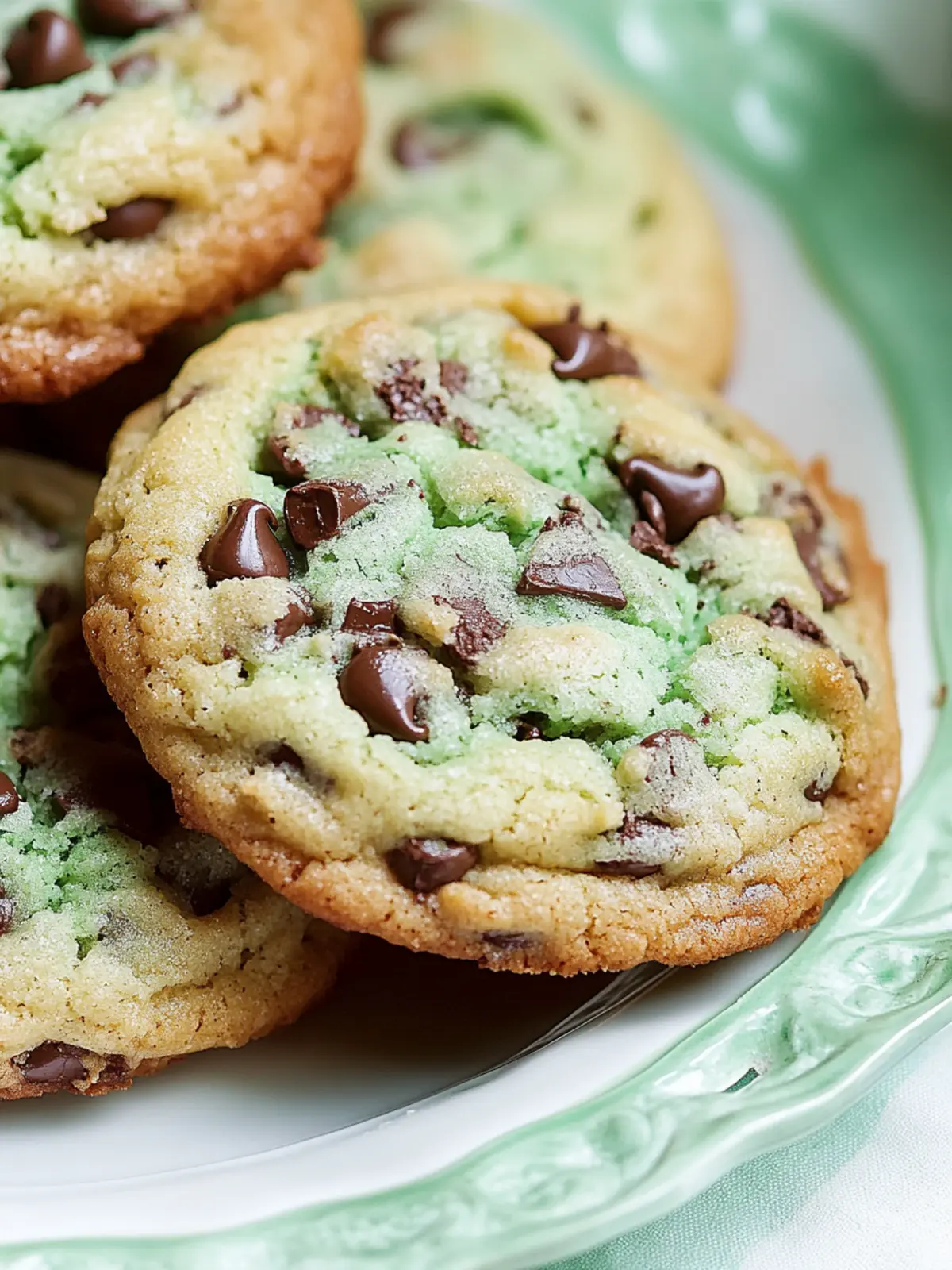 Mint Chocolate Chip Cookies That Will Transform Your Holidays 2 Mint Chocolate Chip Cookies