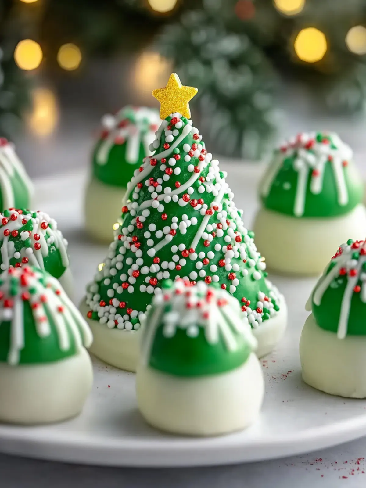 Christmas Tree Cake Truffles: Festive Treats for Holiday Cheer 3 Christmas Tree Cake Truffles