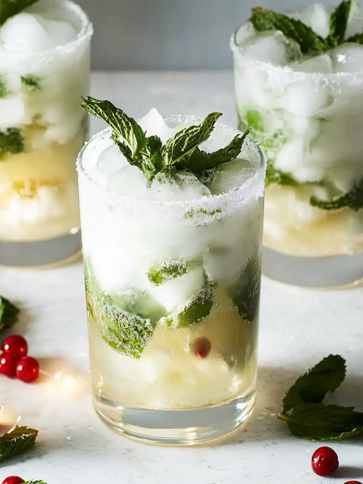 Chill Out with This Festive White Christmas Mojito Recipe 4 White Christmas Mojito