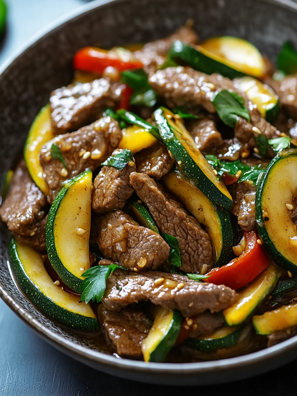 Beef & Zucchini Stir-Fry: A Quick, Healthy Dinner Delight 3 Beef & Zucchini Stir-Fry