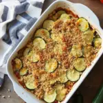 Zucchini Casserole with Garlicky Breadcrumbs for Cozy Nights 4 Zucchini Casserole With Garlicky Breadcrumbs