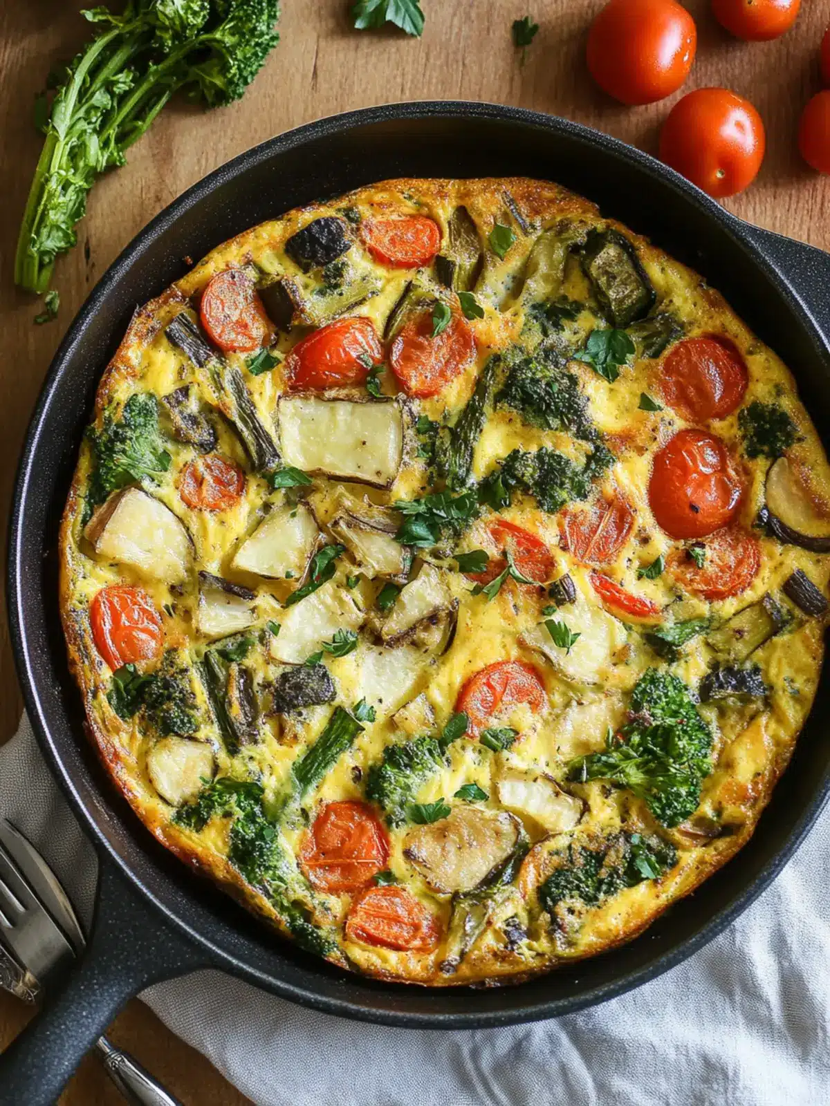 Savory Winter Vegetable Frittata for Cozy Mornings 2 Savory Winter Vegetable Frittata