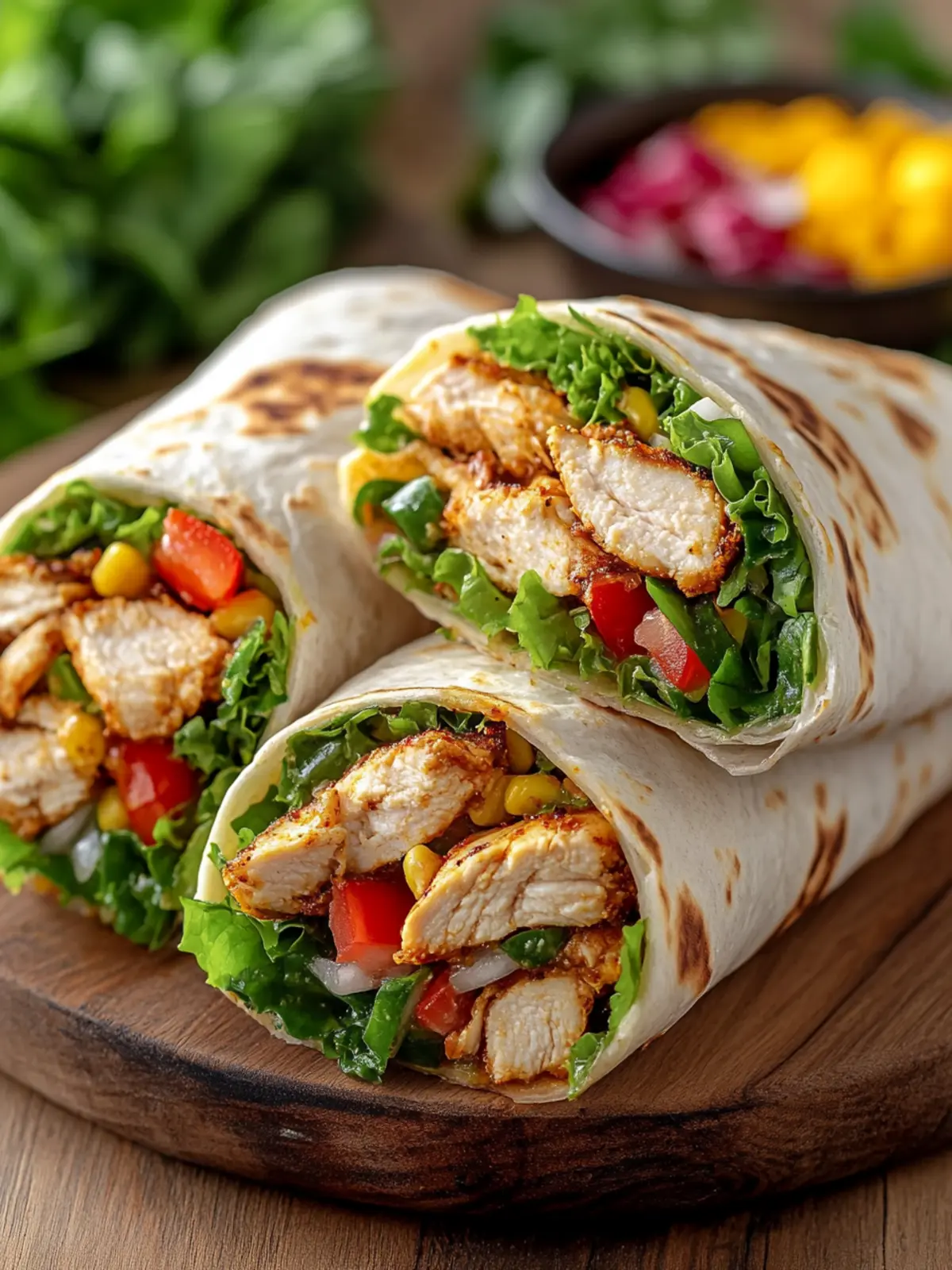 Savory Chicken Shawarma Wraps Ready in Just 45 Minutes 3 Chicken Shawarma Wraps