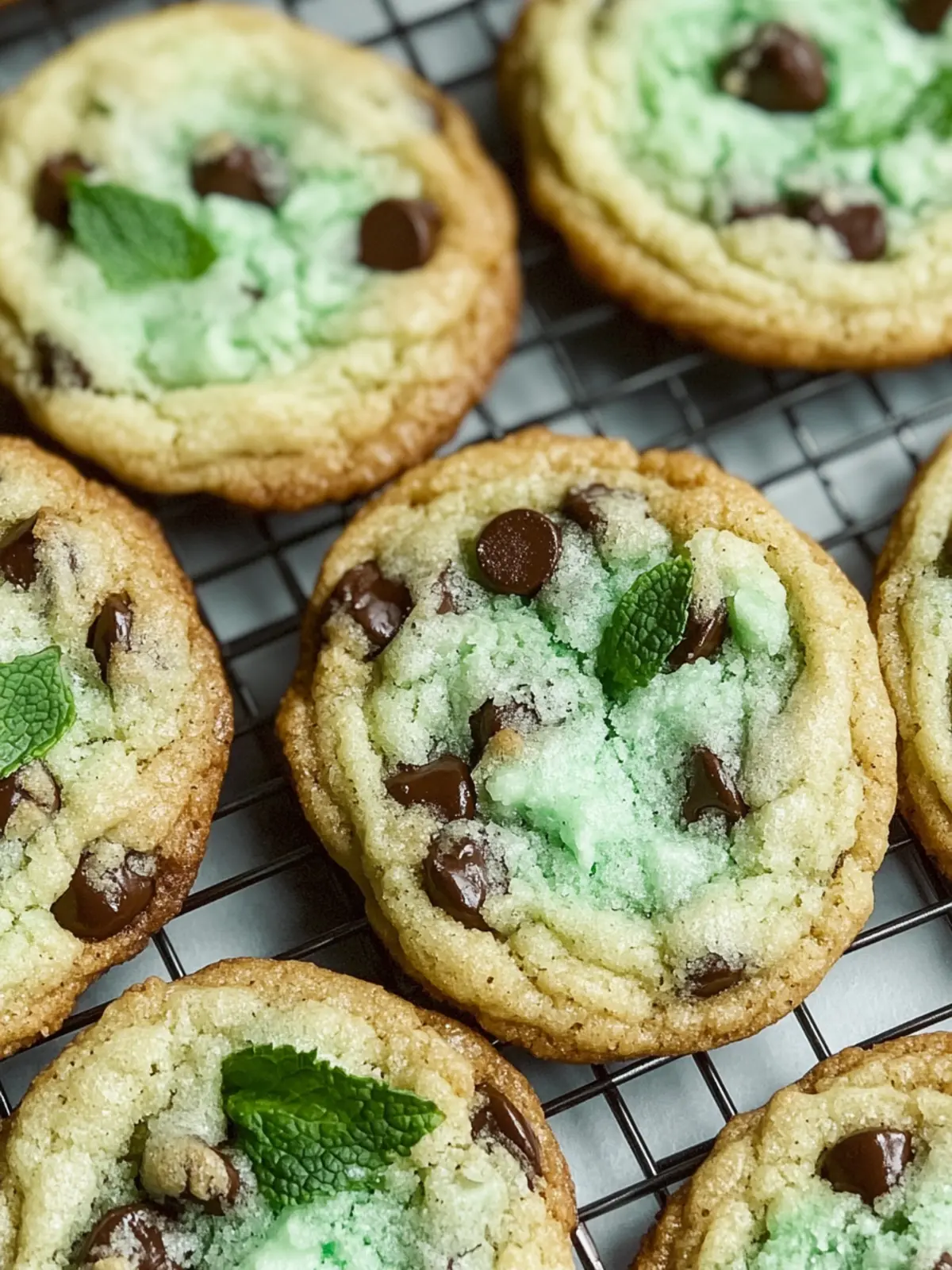 Mint Chocolate Chip Cookies That Will Transform Your Holidays 3 Mint Chocolate Chip Cookies
