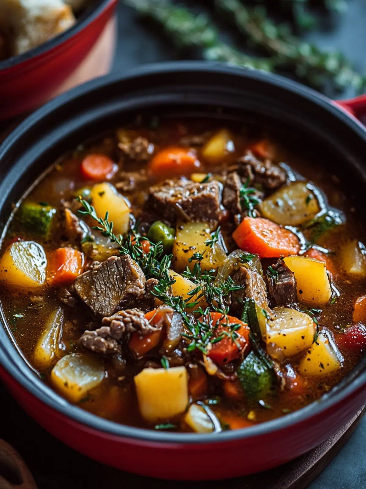 Warm Up with Hearty Braised Vegetable Beef Soup Tonight 4 Braised Vegetable Beef Soup