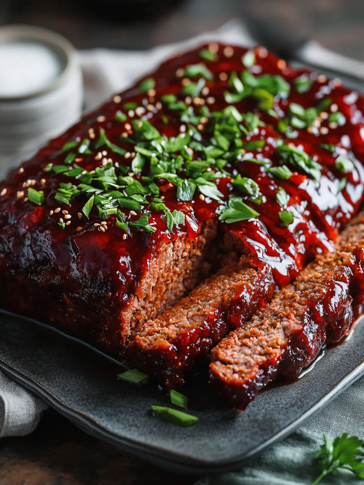 Spice Up Dinner with Gochujang-Glazed Meatloaf Delight 2 Gochujang-Glazed Meatloaf