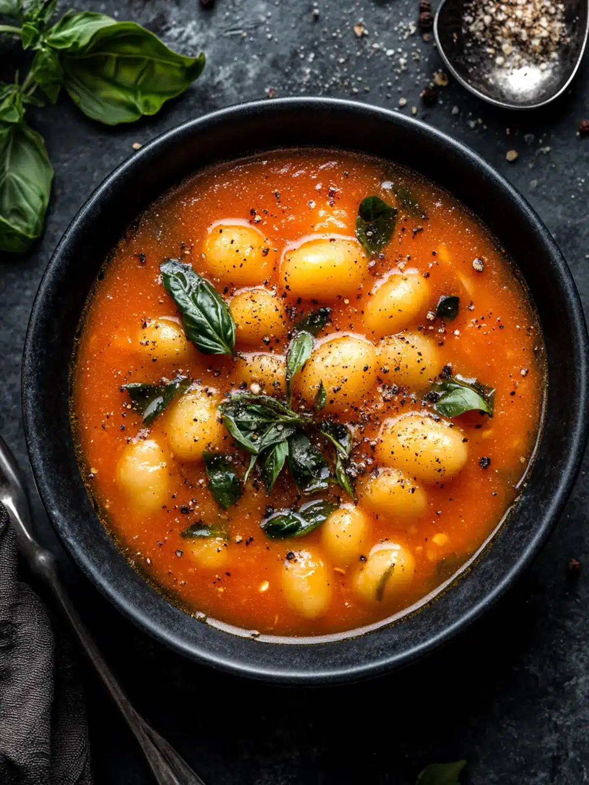 Irresistible Tomato Gnocchi Soup: Comfort in Every Spoonful 2 Tomato Gnocchi Soup