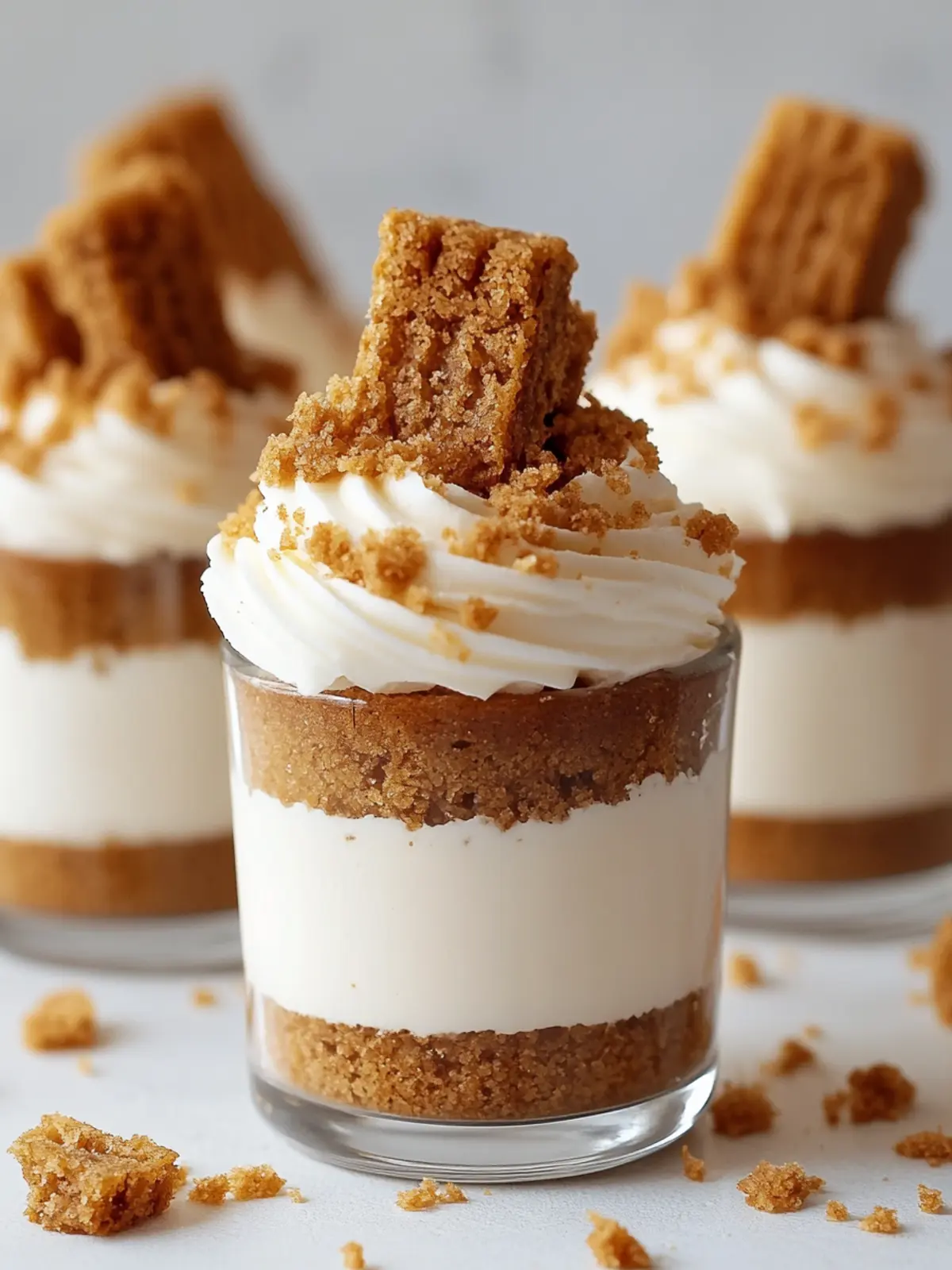 Creamy No-Bake Biscoff Cheesecake Cups You Can’t Resist 2 No-Bake Biscoff Cheesecake Cups