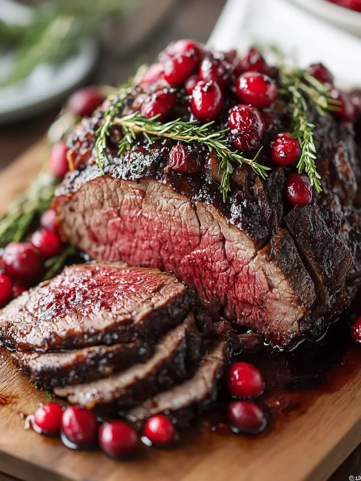 Savory Cranberry Balsamic Roast Beef for Unforgettable Dinners 2 Cranberry Balsamic Roast Beef