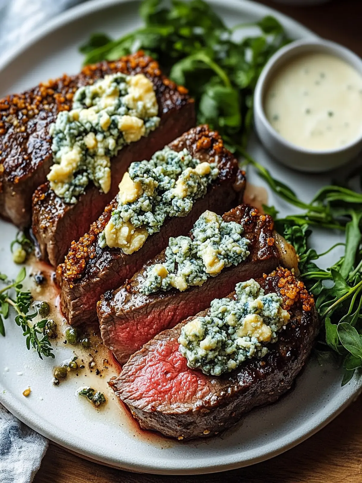 Elevate Dinner with Blue Cheese Crusted Steak Delight 3 Blue Cheese Crusted Steak