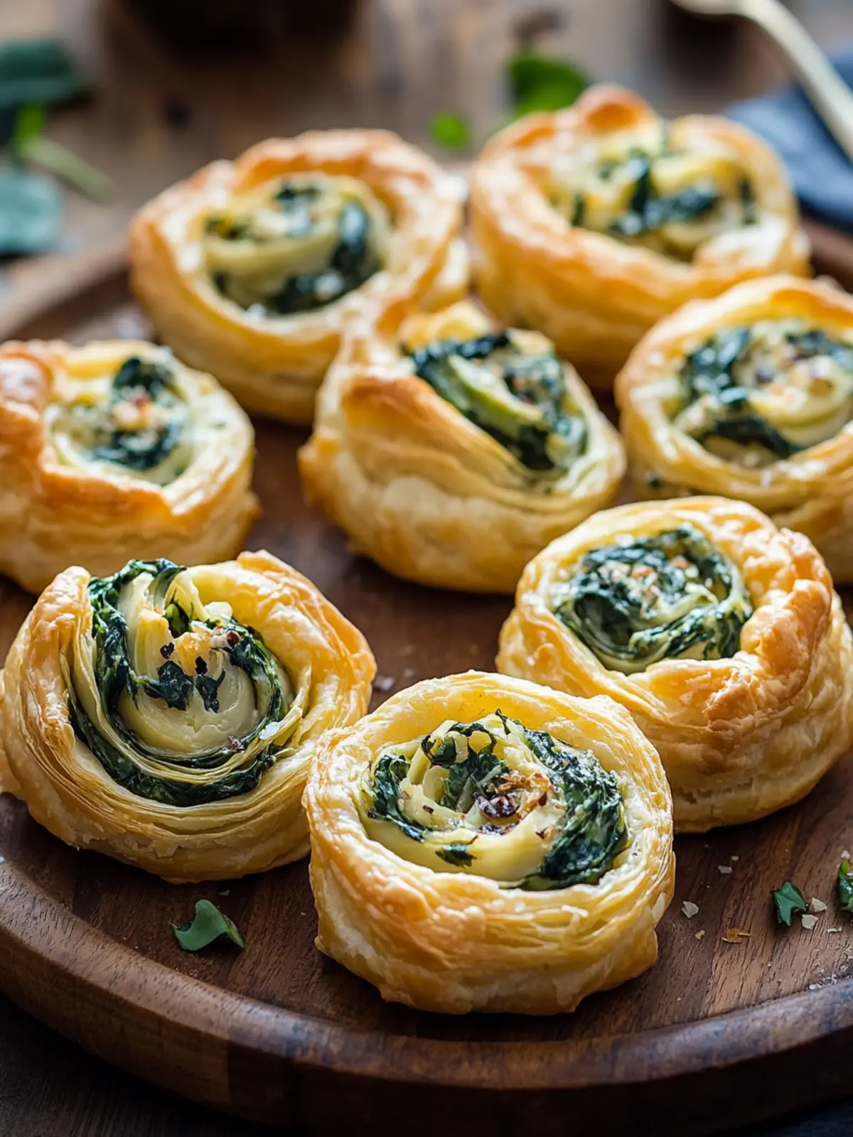 Irresistible Spinach and Artichoke Puff Pastry Bites to Share 3 Spinach and Artichoke Puff Pastry Bites