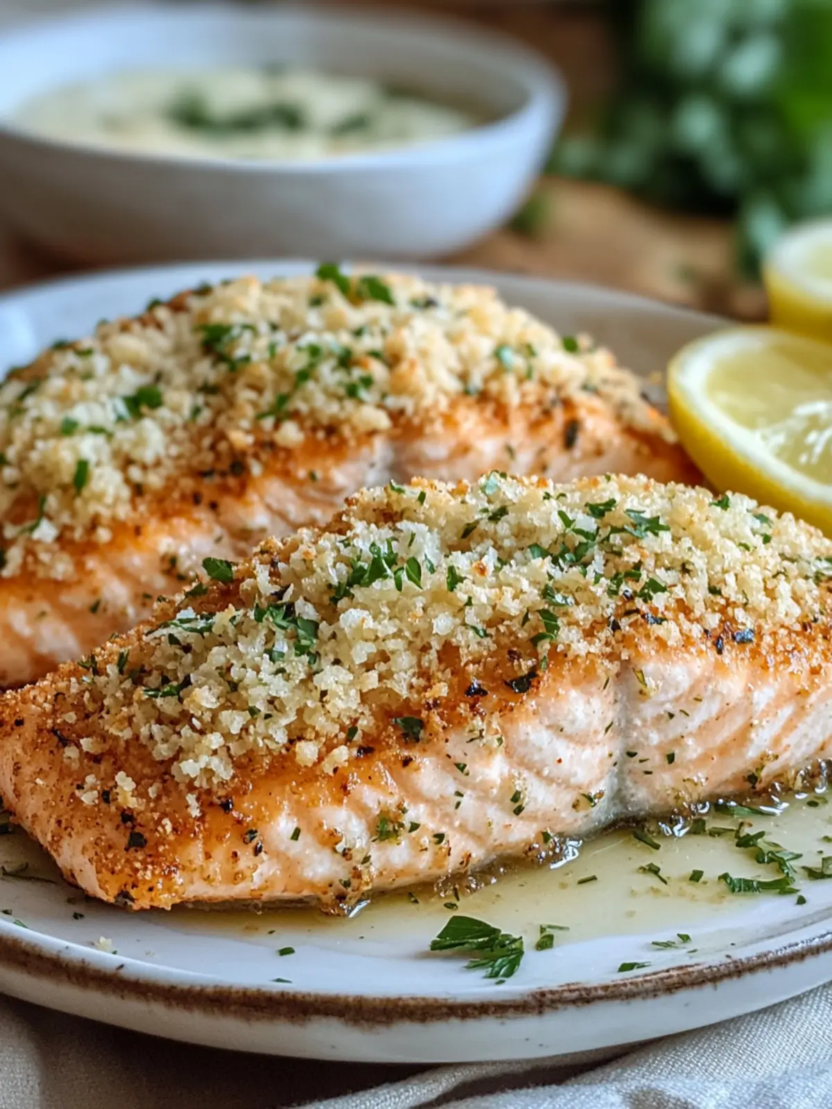 Garlic Parmesan Crusted Salmon That Will Wow Your Taste Buds 4 Garlic Parmesan Crusted Salmon