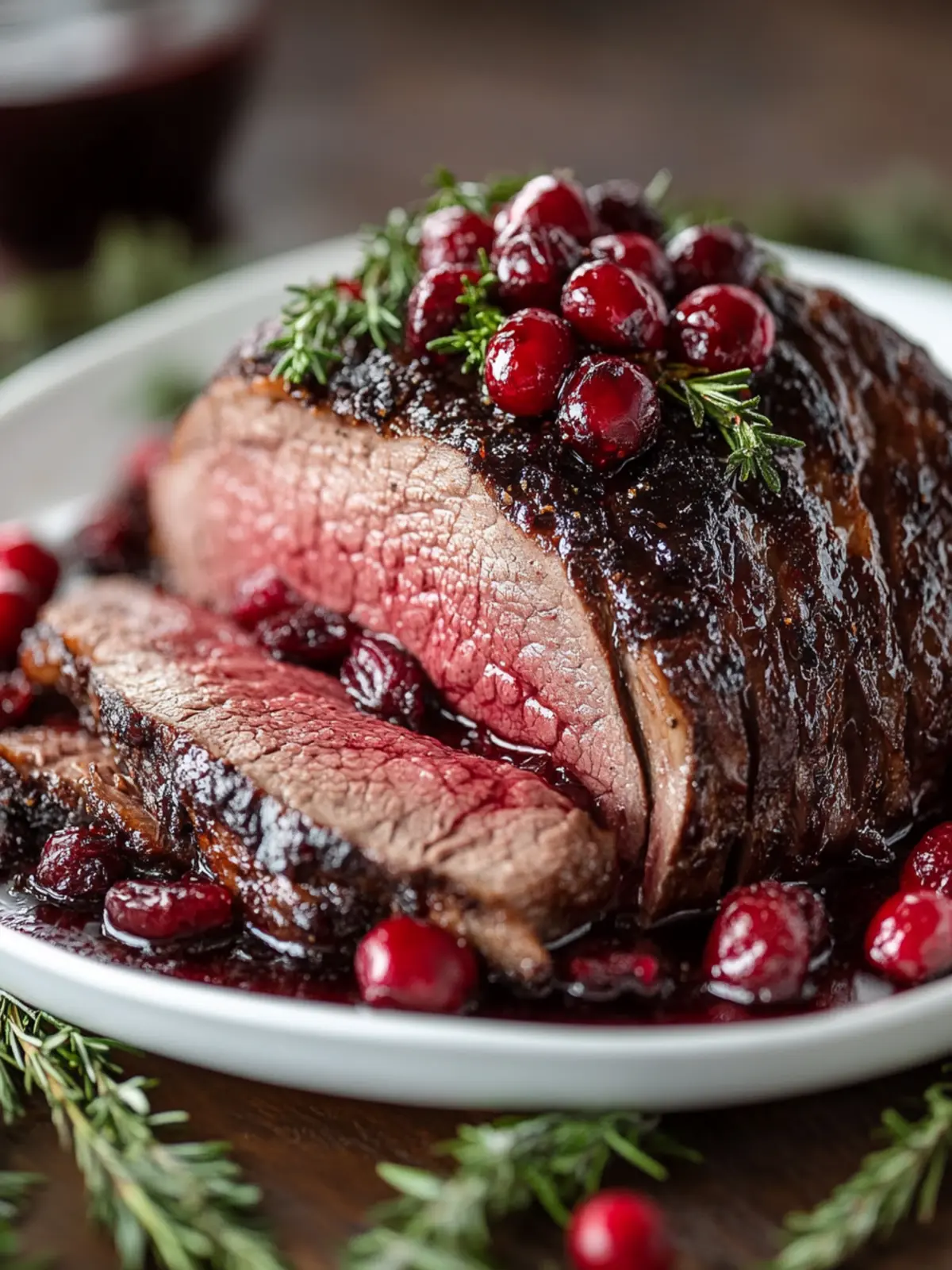 Savory Cranberry Balsamic Roast Beef for Unforgettable Dinners 4 Cranberry Balsamic Roast Beef