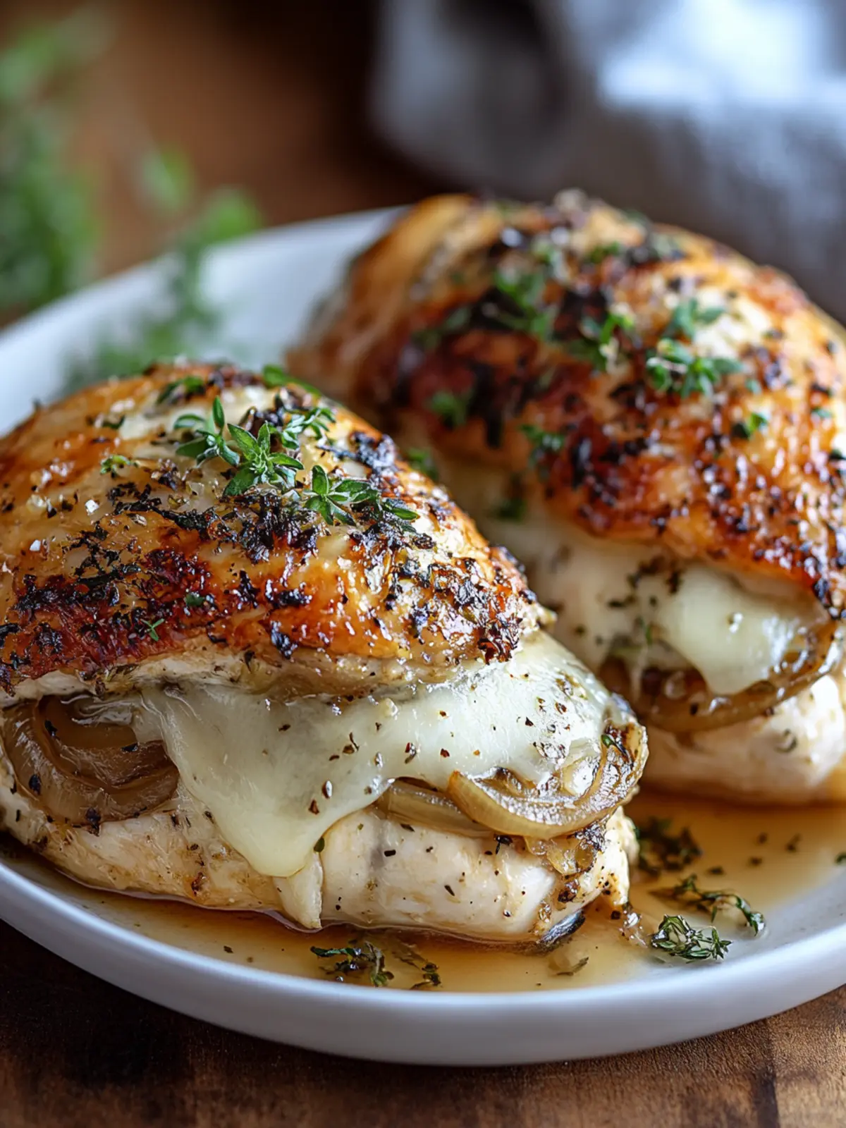 Savory French Onion Stuffed Chicken for Comfort Food Bliss 5 French Onion Stuffed Chicken