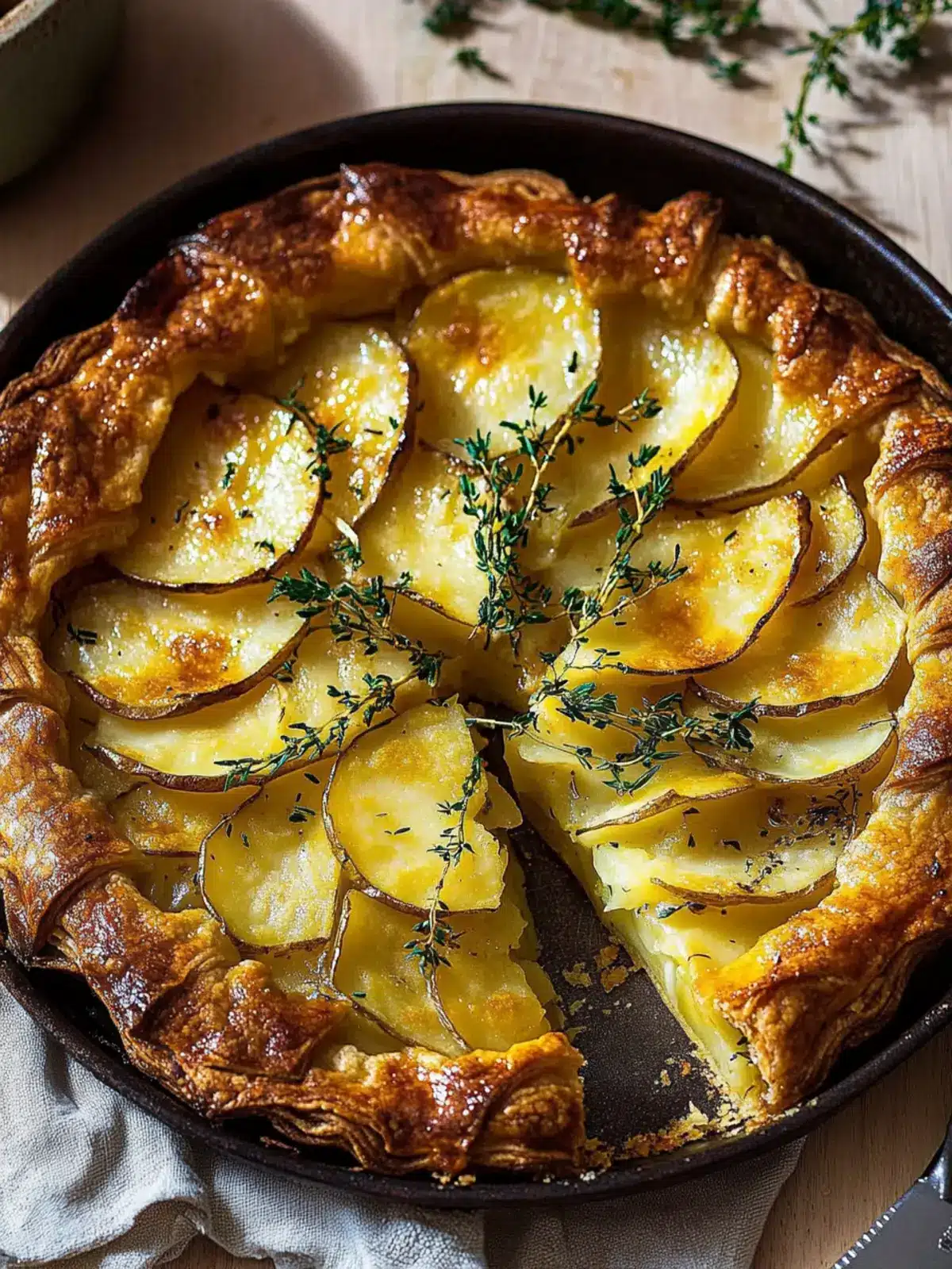 Irresistible Potato Galette: Crispy Layers of Comfort Bliss 2 Potato Galette
