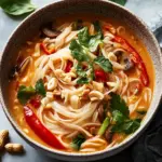 Delicious Thai Peanut Noodle Soup Ready in 30 Minutes 10 Thai Peanut Noodle Soup
