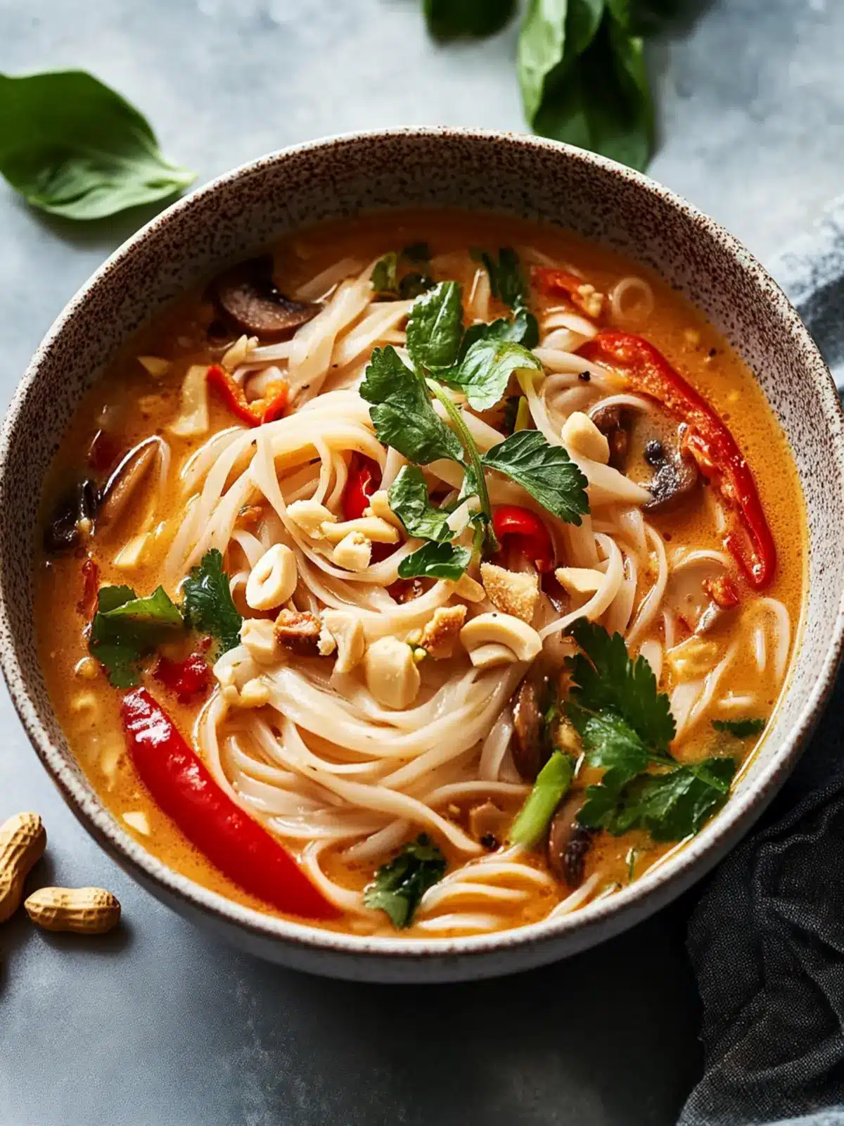 Delicious Thai Peanut Noodle Soup Ready in 30 Minutes 5 Thai Peanut Noodle Soup