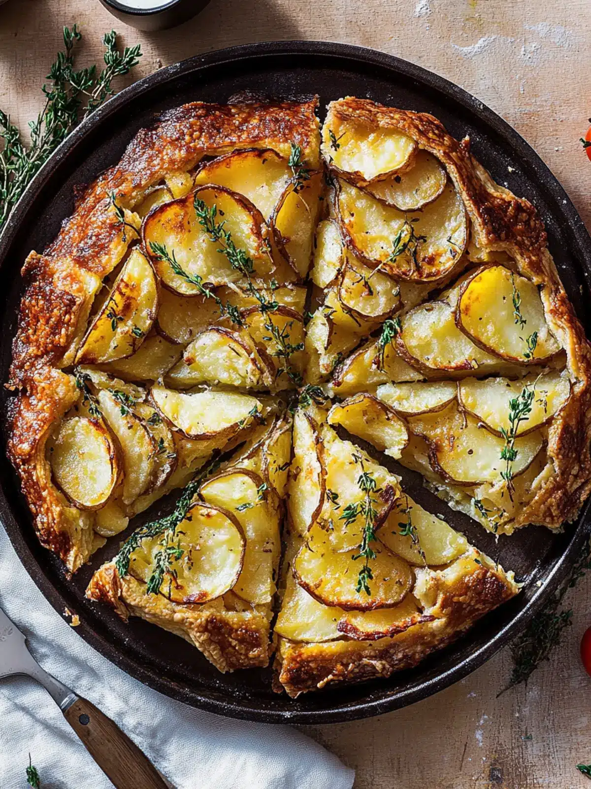 Irresistible Potato Galette: Crispy Layers of Comfort Bliss 4 Potato Galette