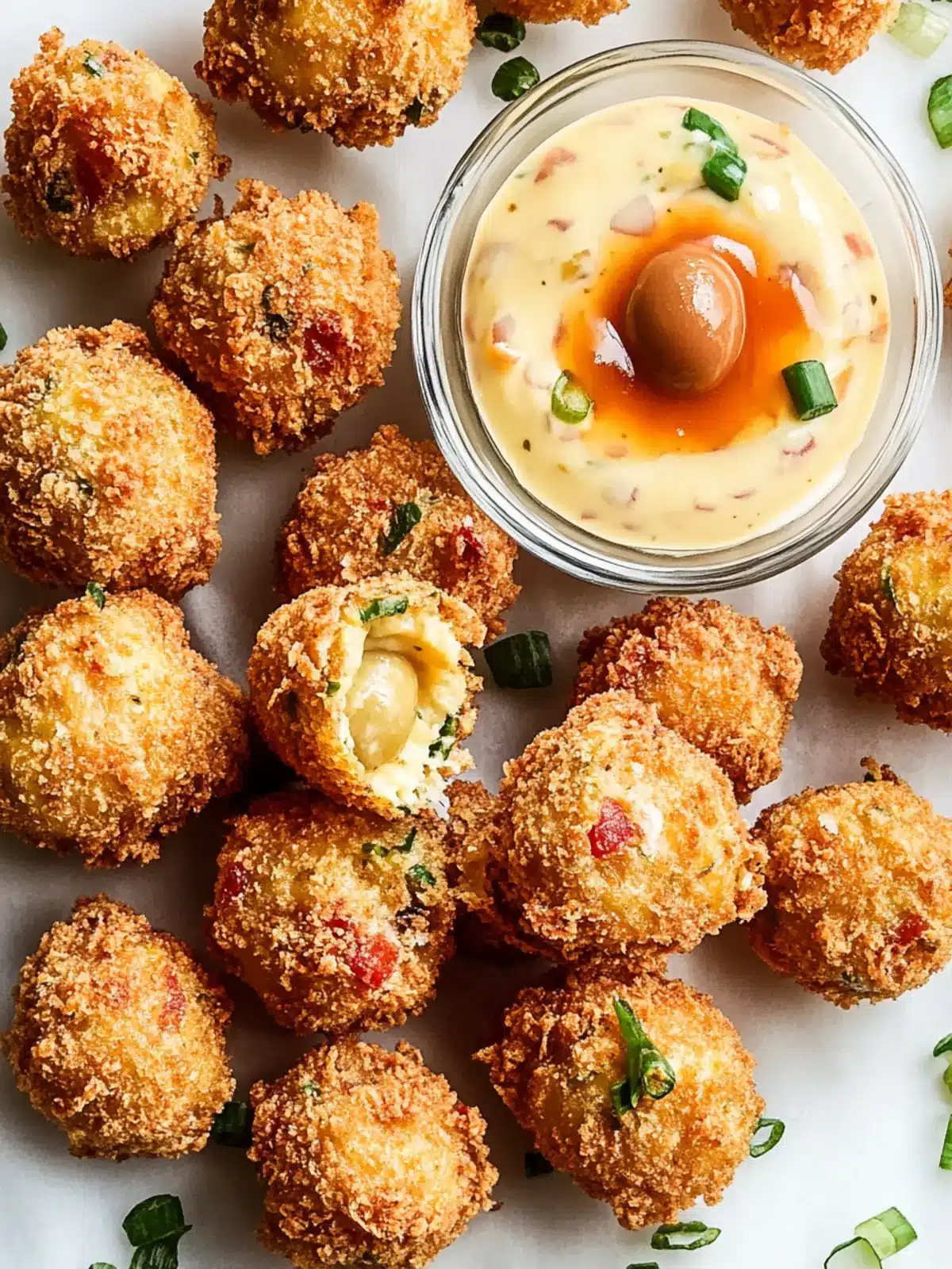 Pimento Cheese Fried Olives: Crunchy Savory Bliss in Every Bite 2 Pimento Cheese Fried Olives