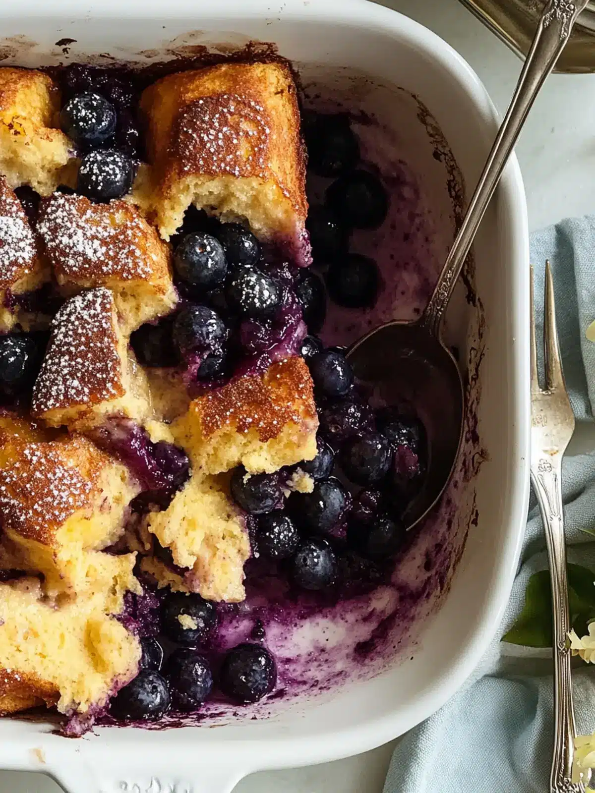 Heavenly Blueberry French Toast Casserole for Stress-Free Mornings 3 Blueberry French Toast Casserole