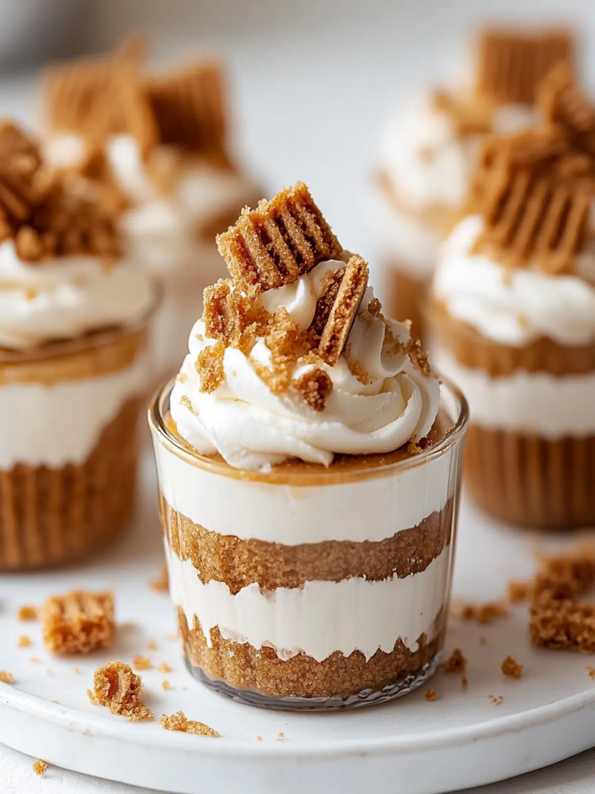 Creamy No-Bake Biscoff Cheesecake Cups You Can’t Resist 3 No-Bake Biscoff Cheesecake Cups