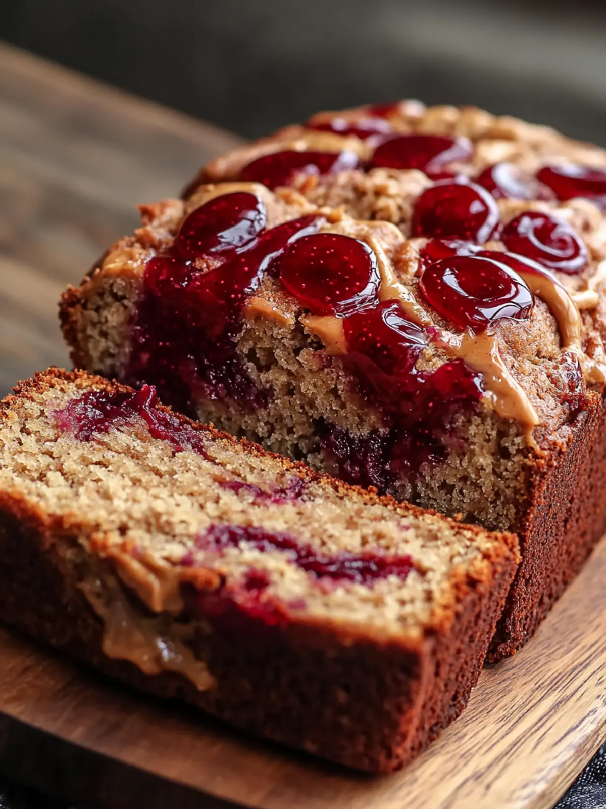 Delicious Peanut Butter & Jelly Banana Bread for Nostalgic Mornings 2 Peanut Butter & Jelly Banana Bread