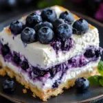 No-Bake Blueberry Cream Cheesecake Lasagna for Sweet Bliss 8 Blueberry Cream Cheesecake Lasagna