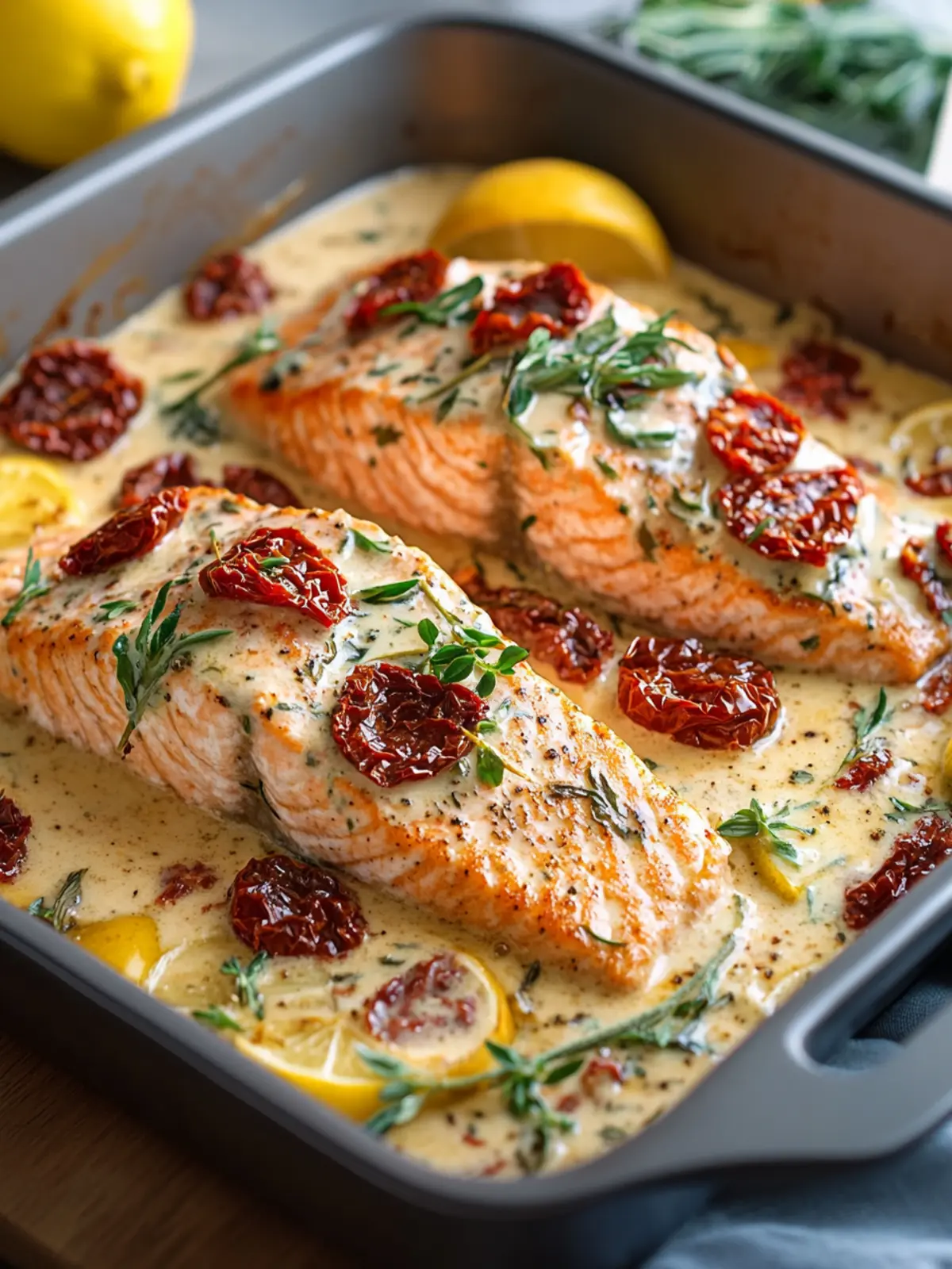 Creamy Sun-Dried Tomato Salmon for a Quick Flavor Boost 5 Creamy Sun-Dried Tomato Salmon