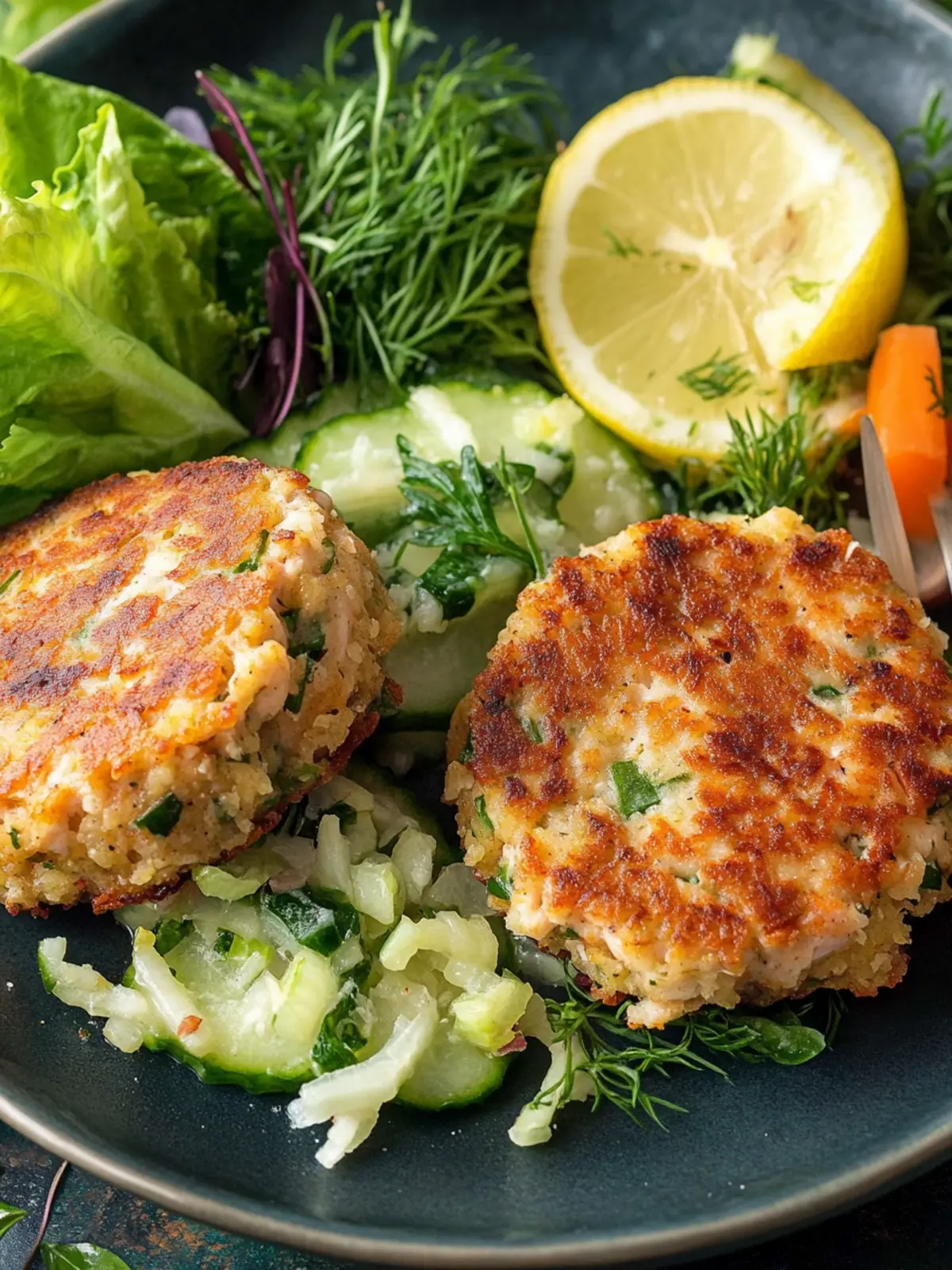 Savory Salmon Patties in Minutes: A Quick Dinner Delight 4 Salmon Patties