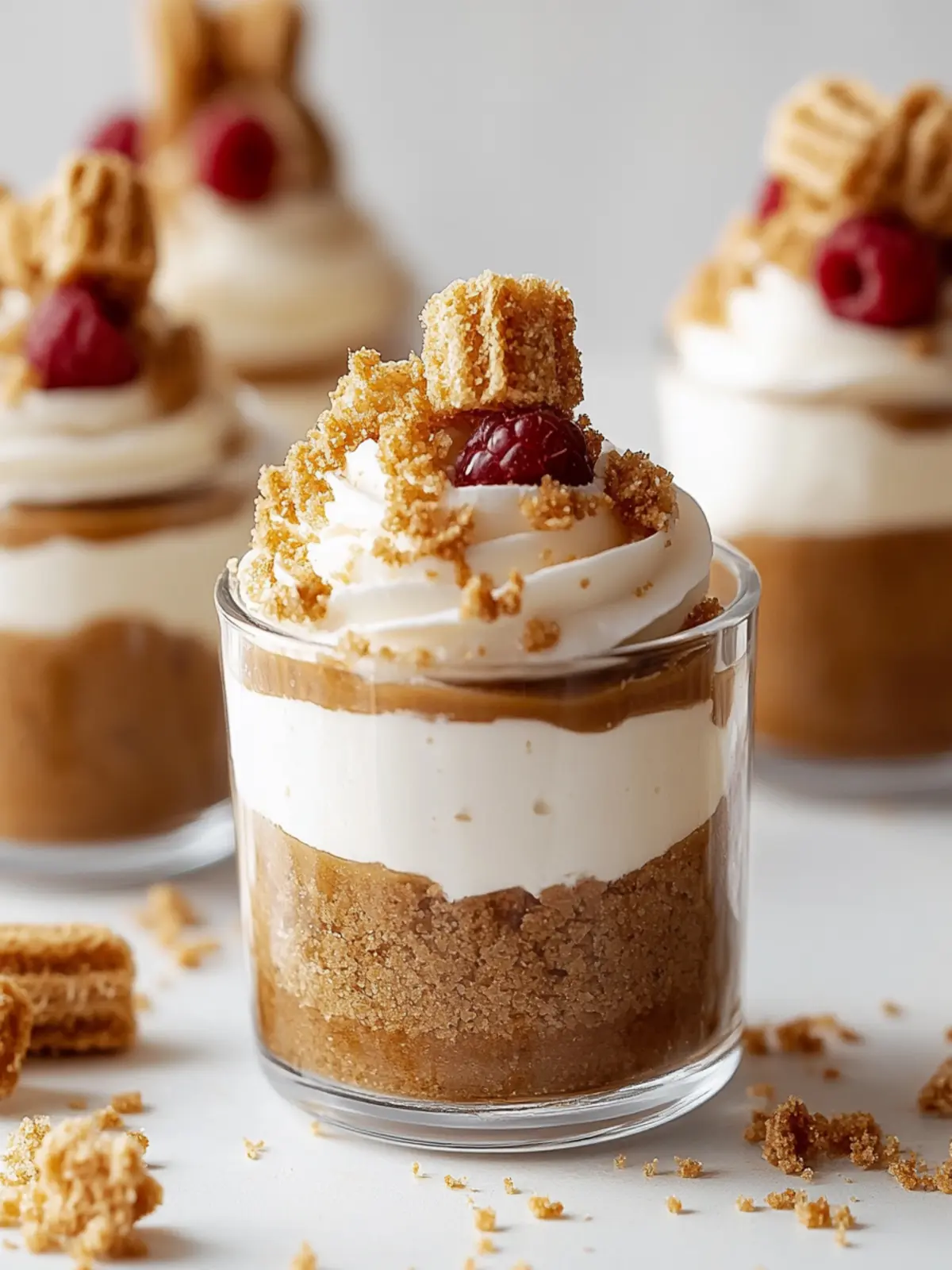 Creamy No-Bake Biscoff Cheesecake Cups You Can’t Resist 5 No-Bake Biscoff Cheesecake Cups