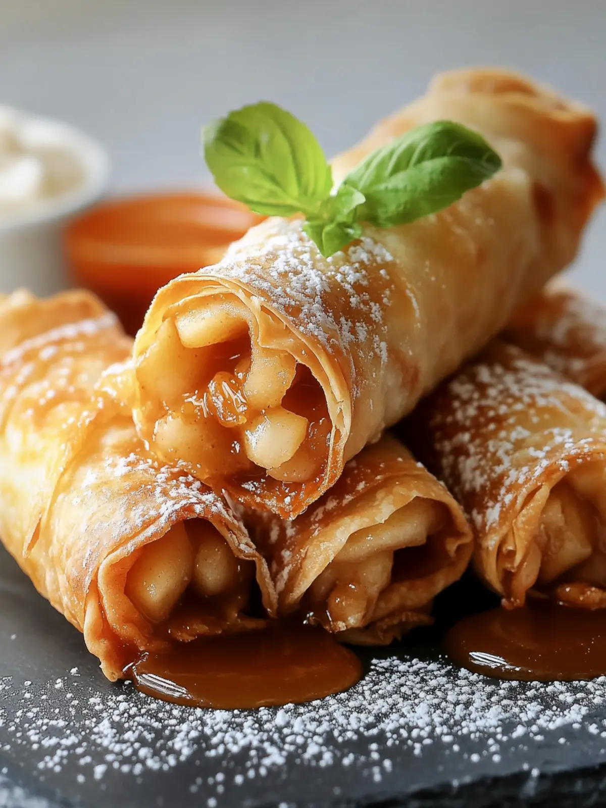 Apple Pie Egg Rolls: A Fun Twist on a Classic Dessert 4 Apple Pie Egg Rolls
