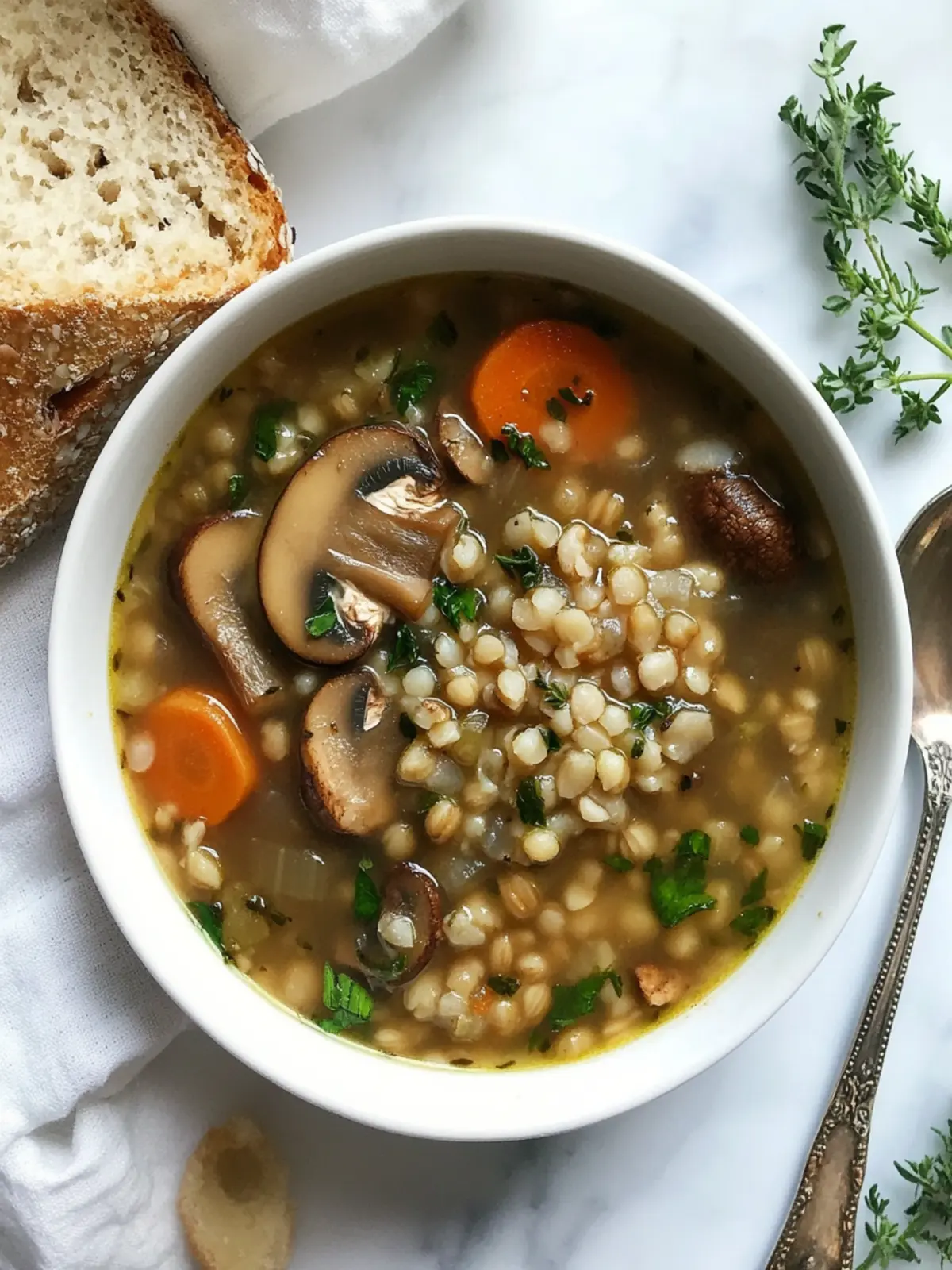 Mushroom Barley Soup: Your Ultimate Comfort Food Revamp 2 Mushroom Barley Soup