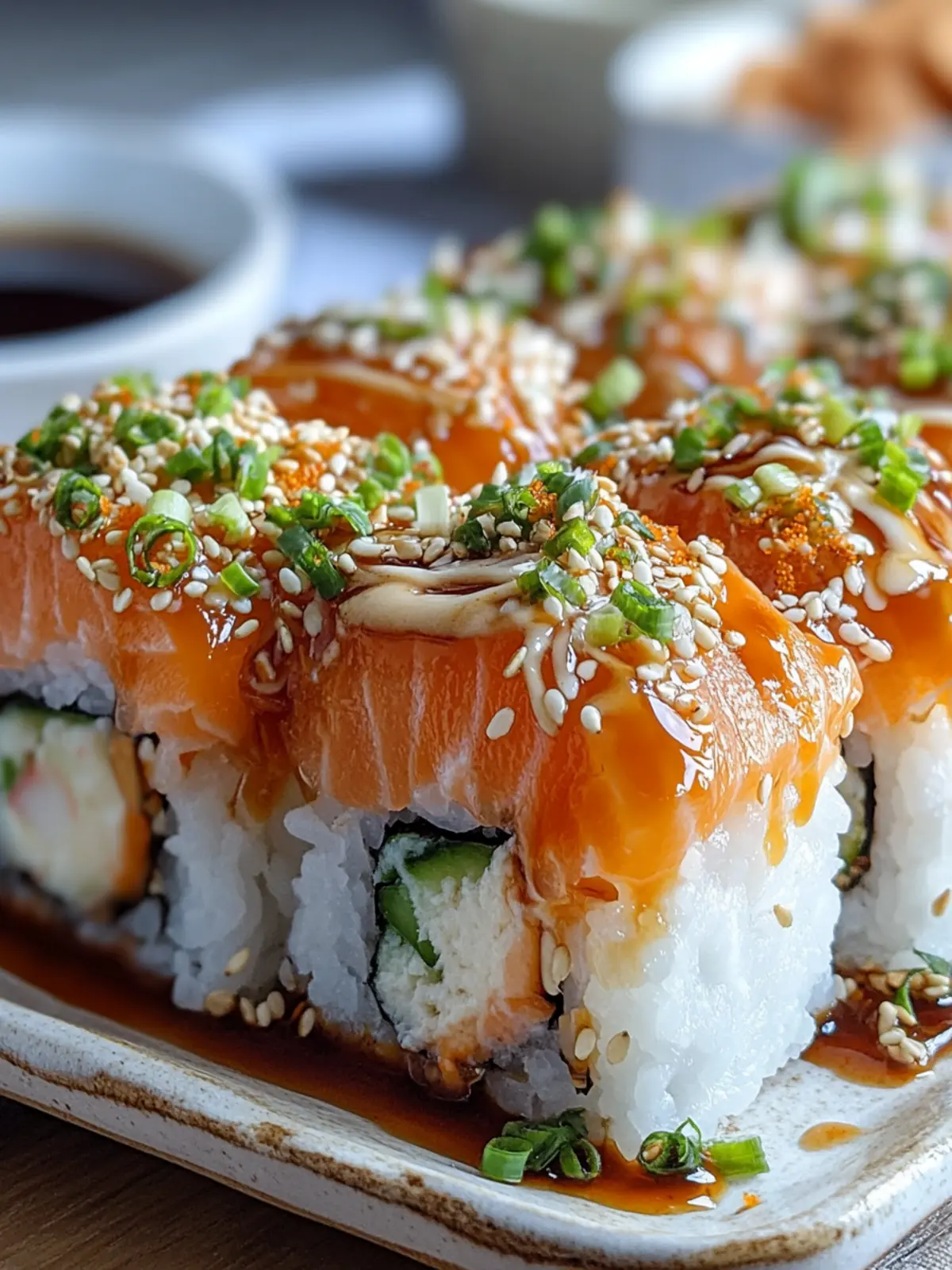 Easy Teriyaki Salmon Sushi Bake for Family-Friendly Fun 2 Easy Teriyaki Salmon Sushi Bake