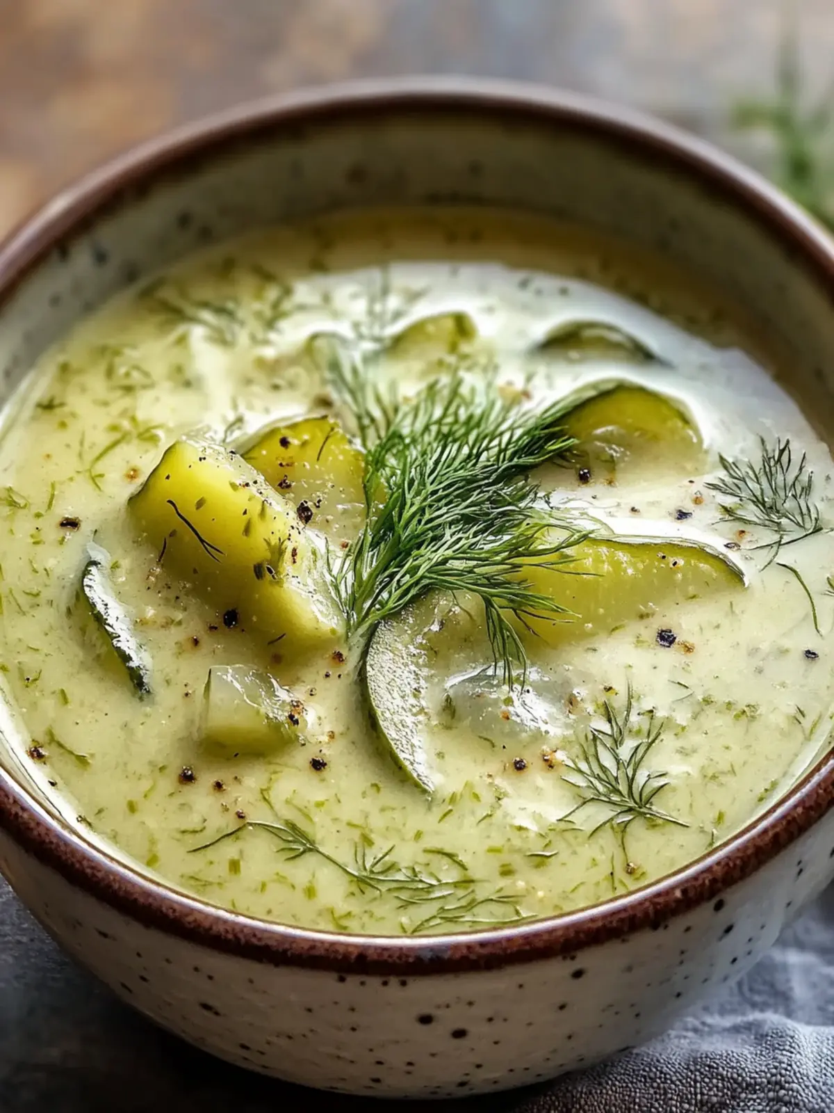 Creamy Dill Pickle Soup That'll Warm Your Heart and Taste Buds 3 Creamy Dill Pickle Soup