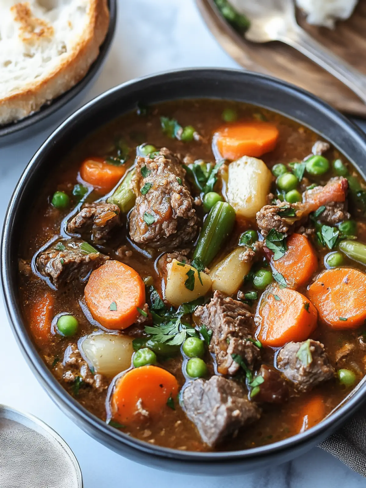 Hearty Beef and Vegetable Soup for Cozy Family Nights 2 Hearty Beef and Vegetable Soup