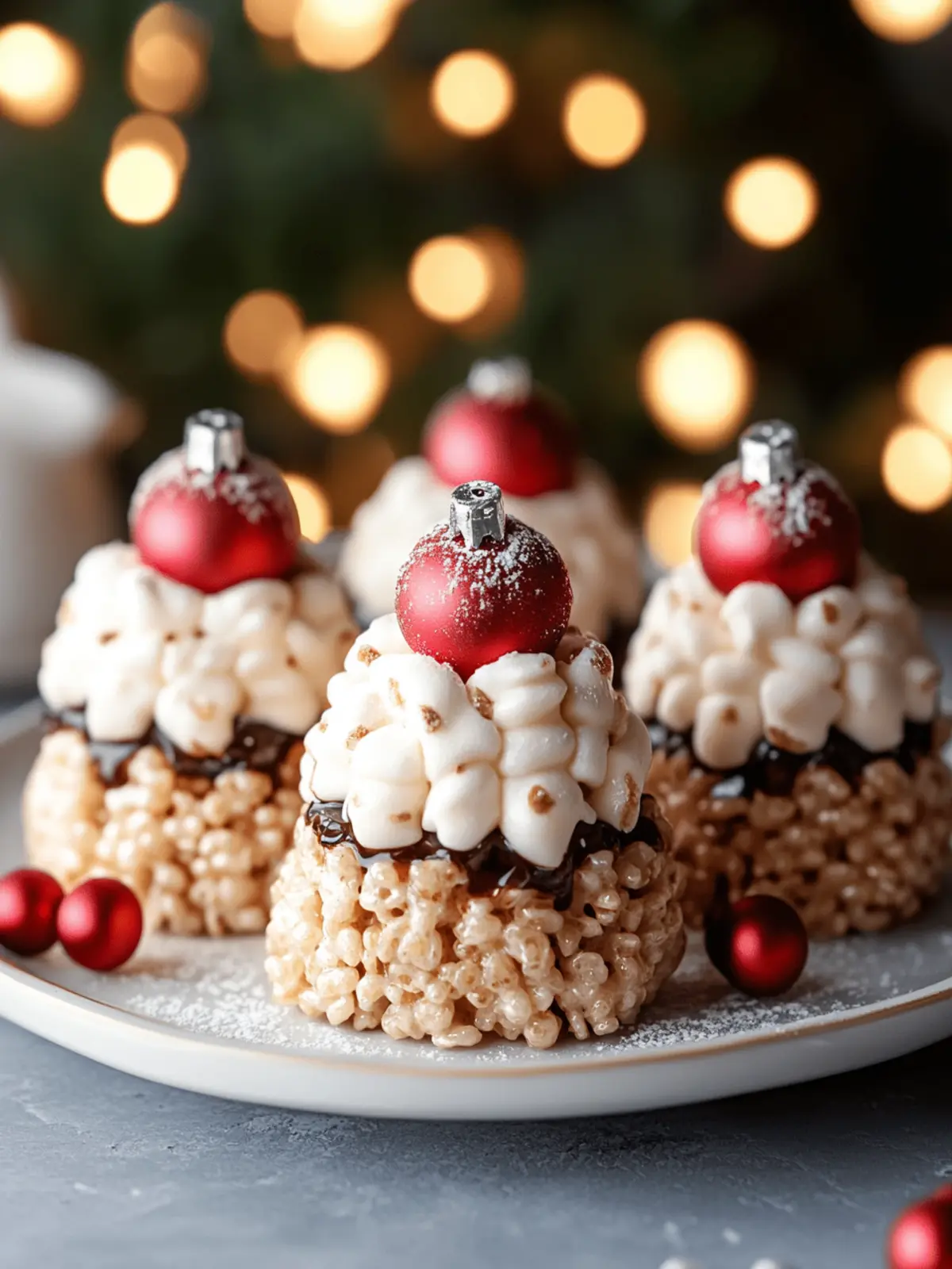 No-Bake Rice Krispie Christmas Puddings That Wow Your Guests 5 No-Bake Rice Krispie Christmas Puddings