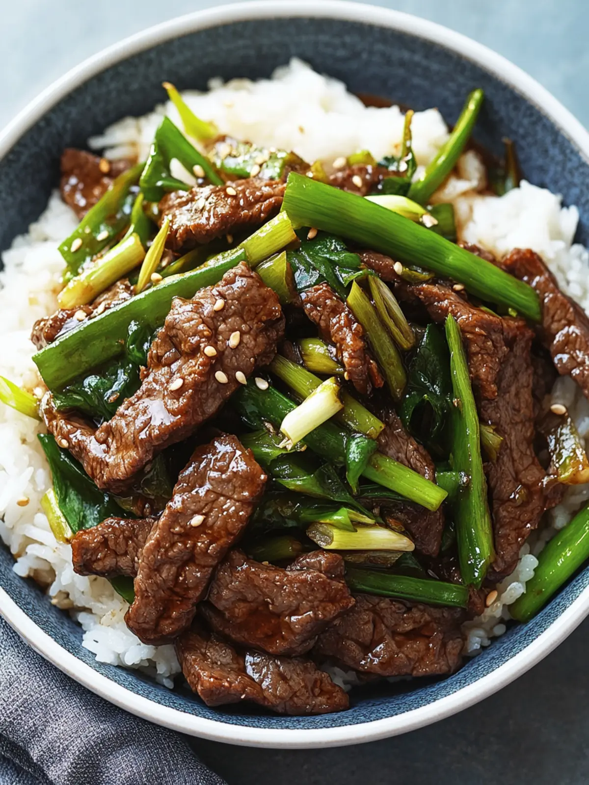 Savory Scallion Beef Stir Fry Ready in 30 Minutes 5 Scallion Beef Stir Fry