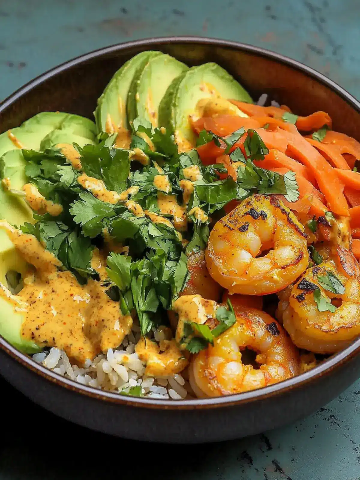 Savory Curry Shrimp Bowl: Quick, Healthy, and Delicious! 3 Curry Shrimp Bowl
