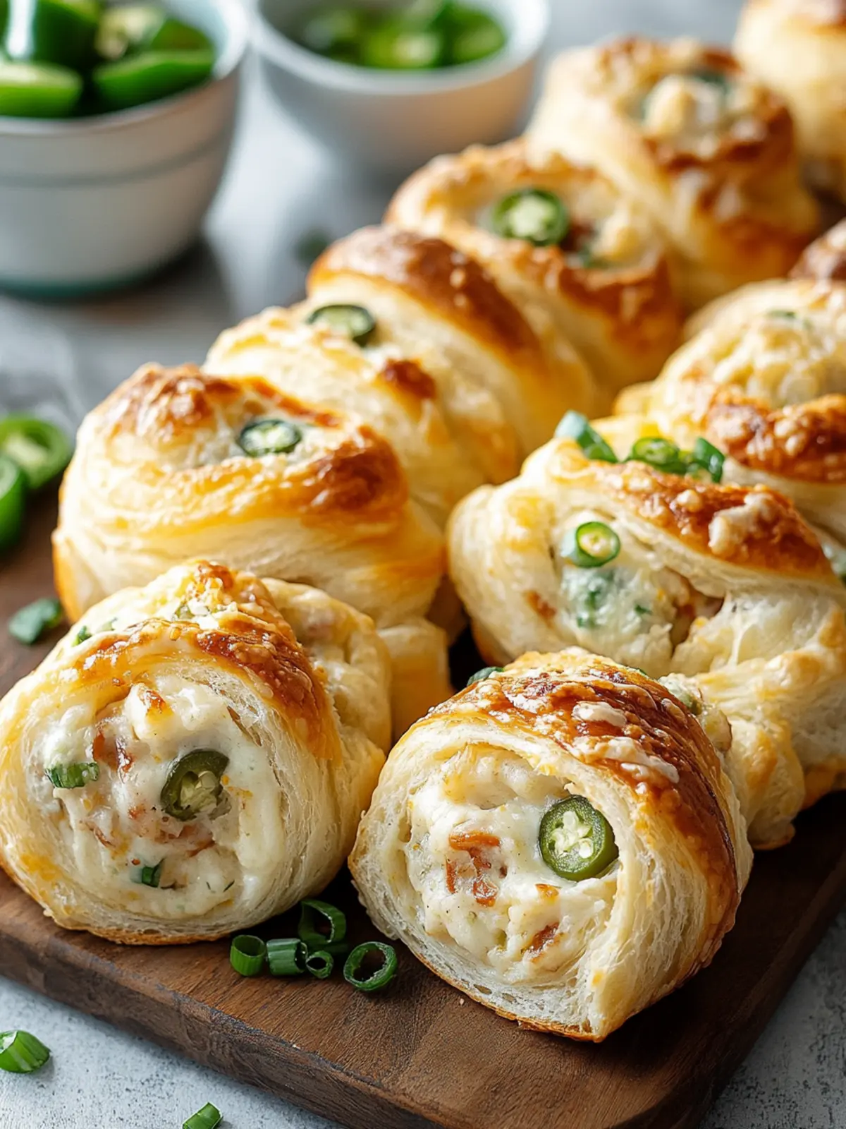 Savory Jalapeño Popper Rolls Easy Recipe for a Fun Snack! 5 Jalapeño Popper Rolls